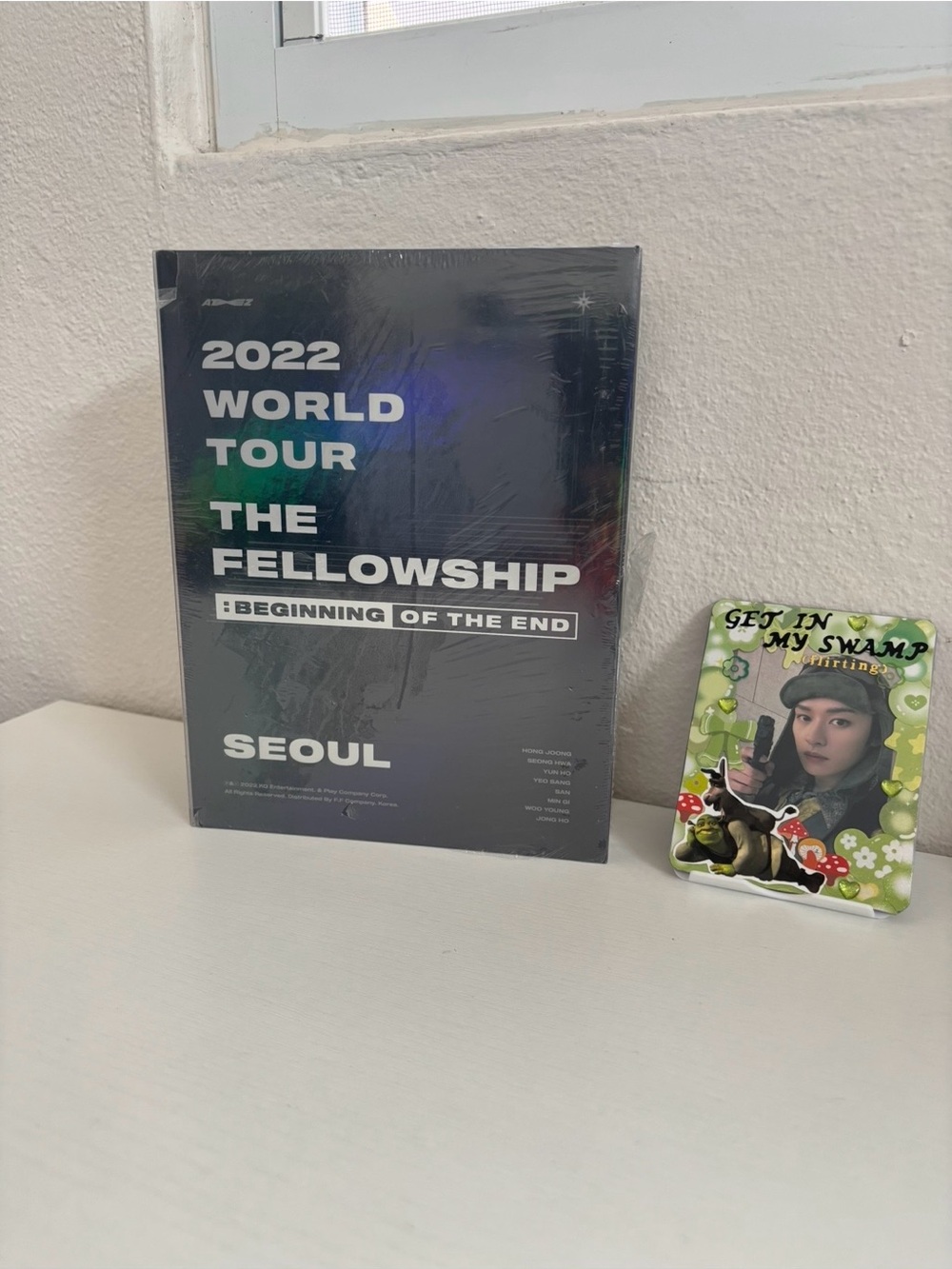 ATEEZ THE FELLOWSHIP : BEGINNING OF THE END SEOUL DVD 2022 WORLD TOUR